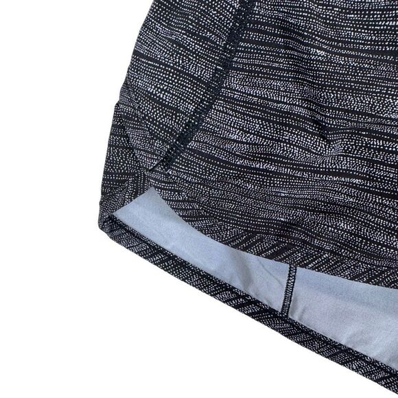 Lululemon Speed Short For Running Fall Net White Black/Black Activewear Workout - Picture 5 of 10